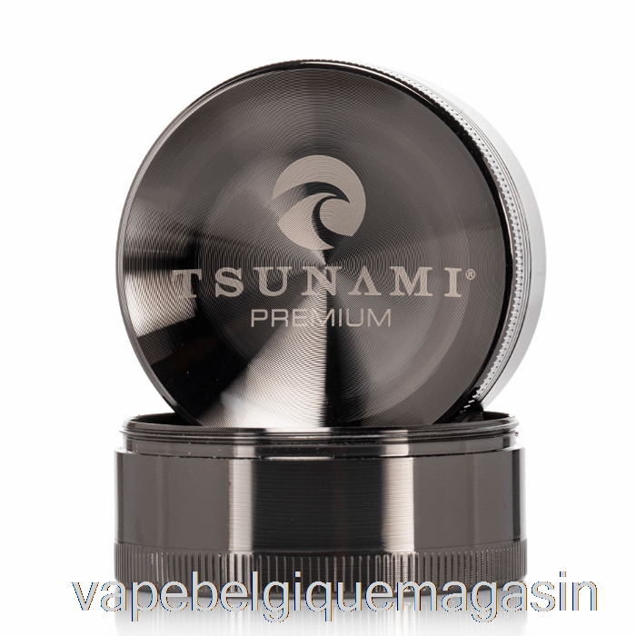 Vape Juice Tsunami 2,4 Pouces Broyeur Supérieur Encastré En 4 Pièces Bronze à Canon (63 Mm)